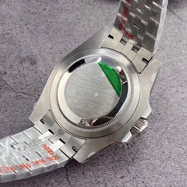 勞力士複刻手錶 Rolex男士腕表 可樂陶瓷圈 GMTMASTER格林尼治型環球腕表 126710BLRO-0001  gjs2184